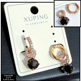 Сережки Xuping18К 20247 ( 2,5см)